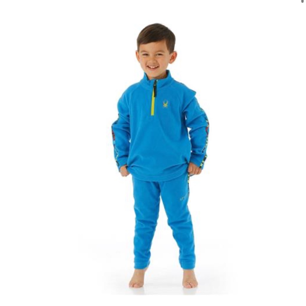 Toddler Boy Spyder fleece outfit set